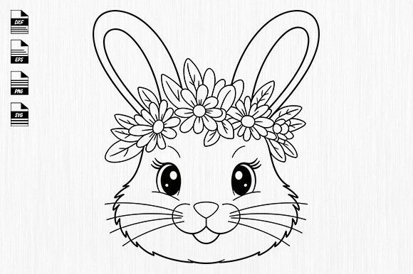 Floral Bunny Svg,Easter Bunny: A Designer's Review