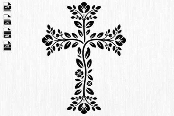 Floral Cross Svg,Christian Flower: A Designer's Review