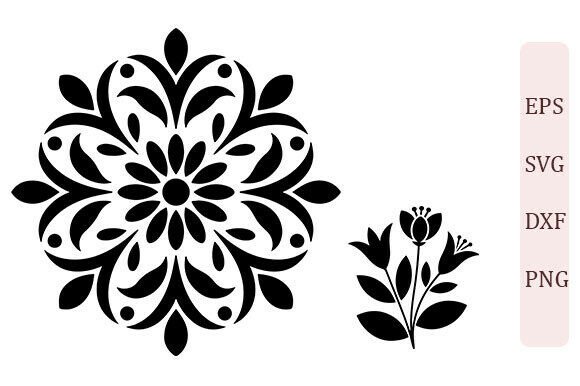 Floral Mandala SVG PNG Set Review