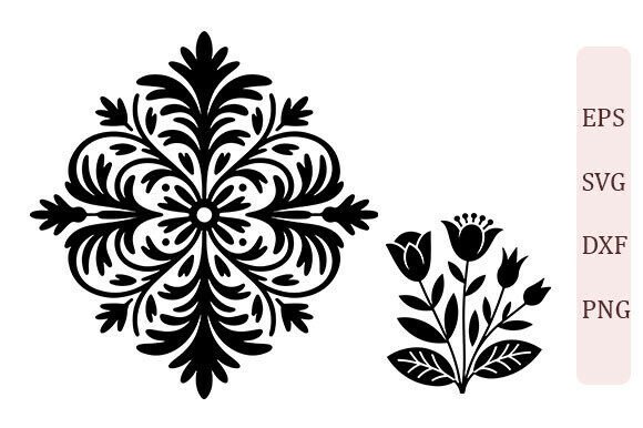 Floral Ornament SVG PNG Set: A Designer's Real-World Review