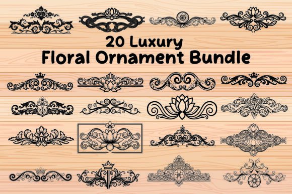 Luxury Floral Ornament SVG Bundle Review