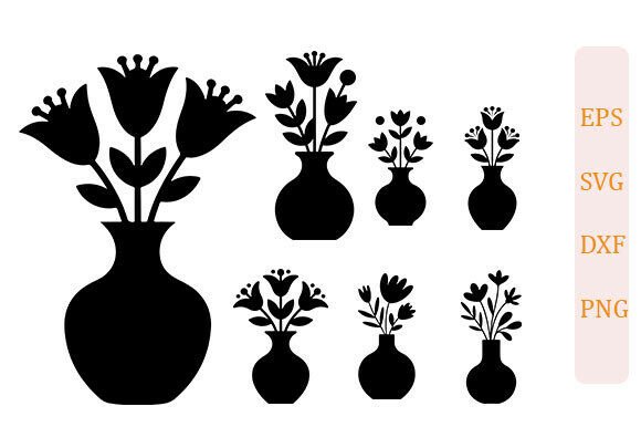 Minimal Floral Vase SVG PNG Set Review