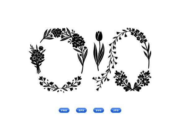 Minimal Floral Wreath SVG Pack Review