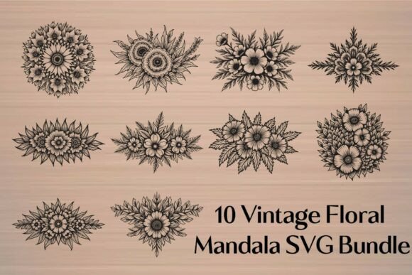 Vintage Floral Mandala SVG Bundle Review